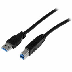 USB A zu USB-B-Kabel Startech USB3CAB2M Schwarz