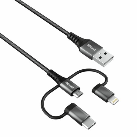 USB-Kabel Trust 23572 USB A Schwarz