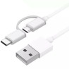 USB-Kabel auf Micro-USB und USB-C Xiaomi SJV4082TY 1 m