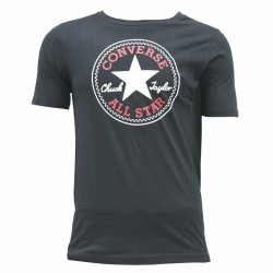 Kurzarm-T-Shirt für Kinder Converse Core Chuck Taylor Patch Blau