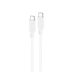 USB-C-Kabel NANOCABLE 10.01.2301-L150-W Weiß 1,5 m