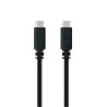 USB-C-Kabel NANOCABLE 10.01.2301-L150 Schwarz 1,5 m