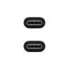 USB-C-Kabel NANOCABLE 10.01.2301-L150 Schwarz 1,5 m