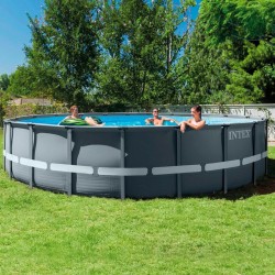 Schwimmbad Abnehmbar Intex 26334 610 x 122 x 610 cm