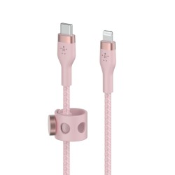 USB-C auf Lightning Verbindungskabel Belkin CAA011BT1MPK 1 m Rosa