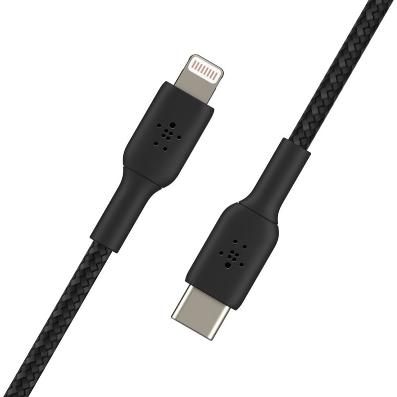 USB-C auf Lightning Verbindungskabel Belkin CAA004BT2MBK 2 m Schwarz