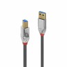 Kabel Micro USB LINDY 36663 3 m Schwarz Grau (1 Stück)