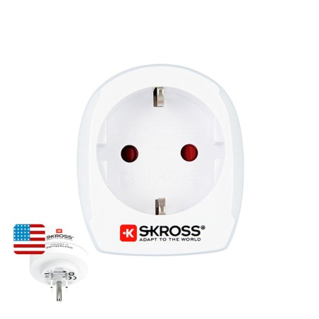 Netzadapter Skross 1500203-E Europäisch Vereinigte Staaten von Amerika