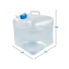 Wasserflasche Aktive Polyäthylen 15 L 24 x 28 x 24 cm (12 Stück)