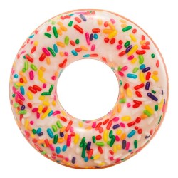 Schwimmreifen Intex Donut Weiß 114 x 25 x 114 cm (12 Stück)