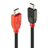 Kabel Micro USB LINDY 31758 50 cm Schwarz