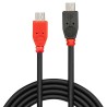 Kabel Micro USB LINDY 31758 50 cm Schwarz