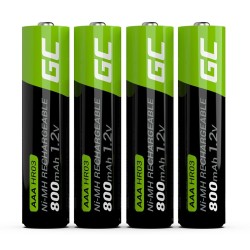 Akkus Green Cell GR04 800 mAh 1,2 V AAA