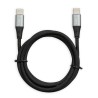 Kabel USB C Ibox IKUTC1B Schwarz 1 m