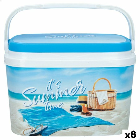 Tischtennis-Set Aktive Summer Beach Kunststoff 6 L 29 x 20 x 19,5 cm (8 Stück)