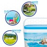 Tischtennis-Set Aktive Summer Beach Kunststoff 6 L 29 x 20 x 19,5 cm (8 Stück)