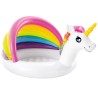 Aufblasbares Planschbecken für Kinder Intex Einhorn Markise 45 L 102 x 69 x 127 cm (6 Stück)