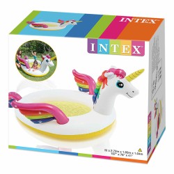 Aufblasbares Planschbecken für Kinder Intex Einhorn 151 L 27,2 x 10,4 x 19,3 cm (4 Stück)