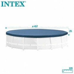 Poolabdeckung Intex 28032 Ø 457 cm 457 x 25 x 457 cm