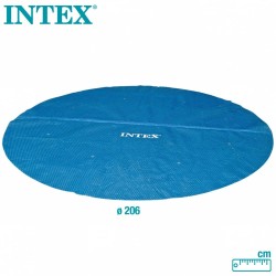 Poolabdeckung Intex 28010 rund Solar Ø 244 cm