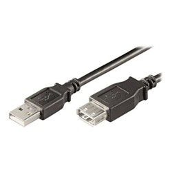 USB-Kabel Ewent Schwarz