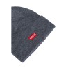 Sportmütze Levi's Batwing Embroidered Beanie Dunkelgrau Einheitsgröße