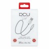 USB-Ladekabel Lightning iPhone DCU 34101205 Silberfarben 1 m