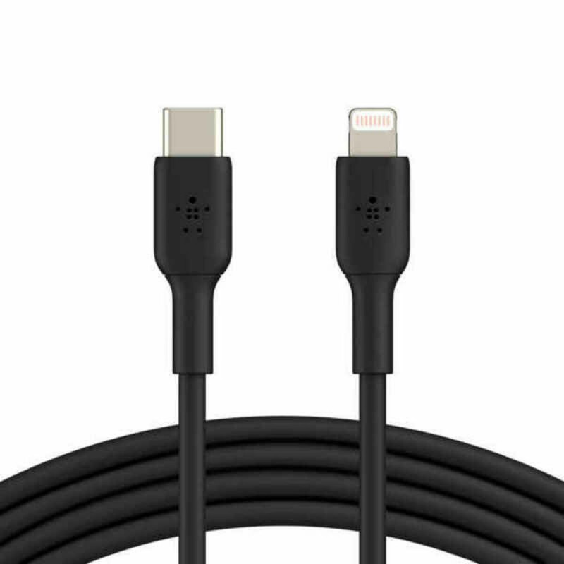 USB-C auf Lightning Verbindungskabel Belkin CAA003BT1MBK Schwarz 1 m (1 Stück)