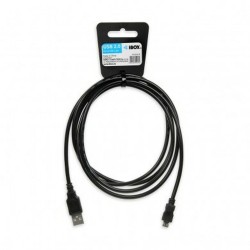 USB-Kabel auf micro-USB Ibox IKU2M18 Schwarz 1,8 m