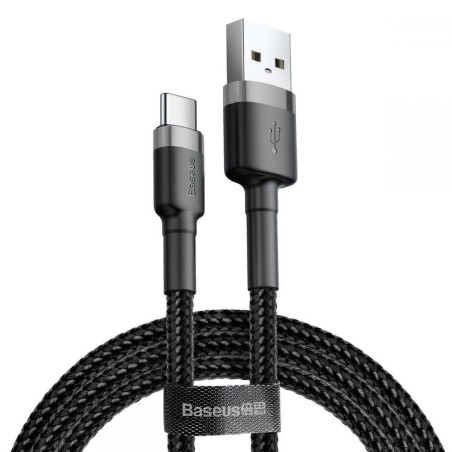 USB A zu USB-C-Kabel Baseus CATKLF-CG1 Grau 2 m