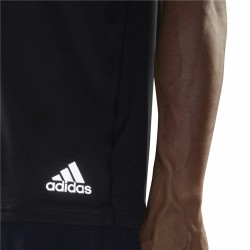 Kurzärmliges Sport T-Shirt Adidas HB7470 Schwarz