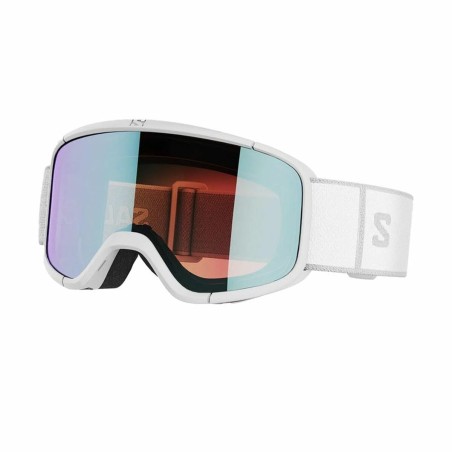 Skibrille Salomon Aksium 2.0 Photochromic Weiß Kunststoff