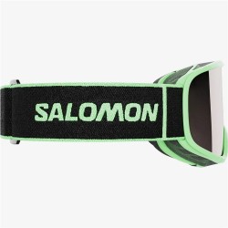 Skibrille Salomon Aksium 2.0 grün