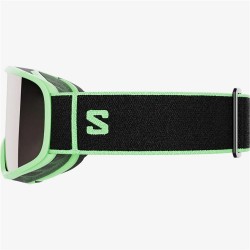 Skibrille Salomon Aksium 2.0 grün