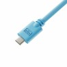 USB A zu USB-C-Kabel Newskill NS-AC-COILC-B Blau