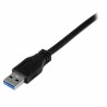 USB A zu USB-B-Kabel Startech USB3CAB1M Schwarz