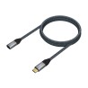 USB-C-Kabel Aisens A107-0635 Grau 1 m