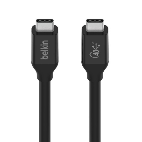 USB-C-Kabel Belkin 0.8M01BT0.8MBK 80 cm Schwarz (1 Stück)