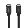 USB-C-Kabel Belkin 0.8M01BT0.8MBK 80 cm Schwarz (1 Stück)