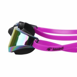 Schwimmbrille Jaked JKOI6KO01X-VIOLET Schwarz Einheitsgröße