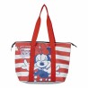 Strandtasche Minnie Mouse Weiß Rot 47 x 33 x 15 cm