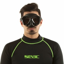 Schwimmbrille Seac 0750058003 Schwarz Einheitsgröße