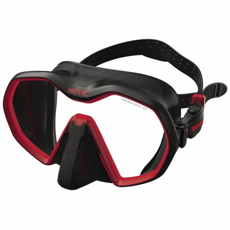 Schwimmbrille Seac 750069003538 Schwarz Einheitsgröße