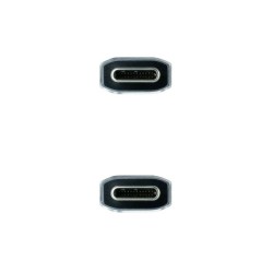 USB-C 3.1 Kabel NANOCABLE 10.01.4102-COMB 2 m Schwarz/Grau