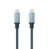 USB-C 3.1 Kabel NANOCABLE 10.01.4102-COMB 2 m Schwarz/Grau