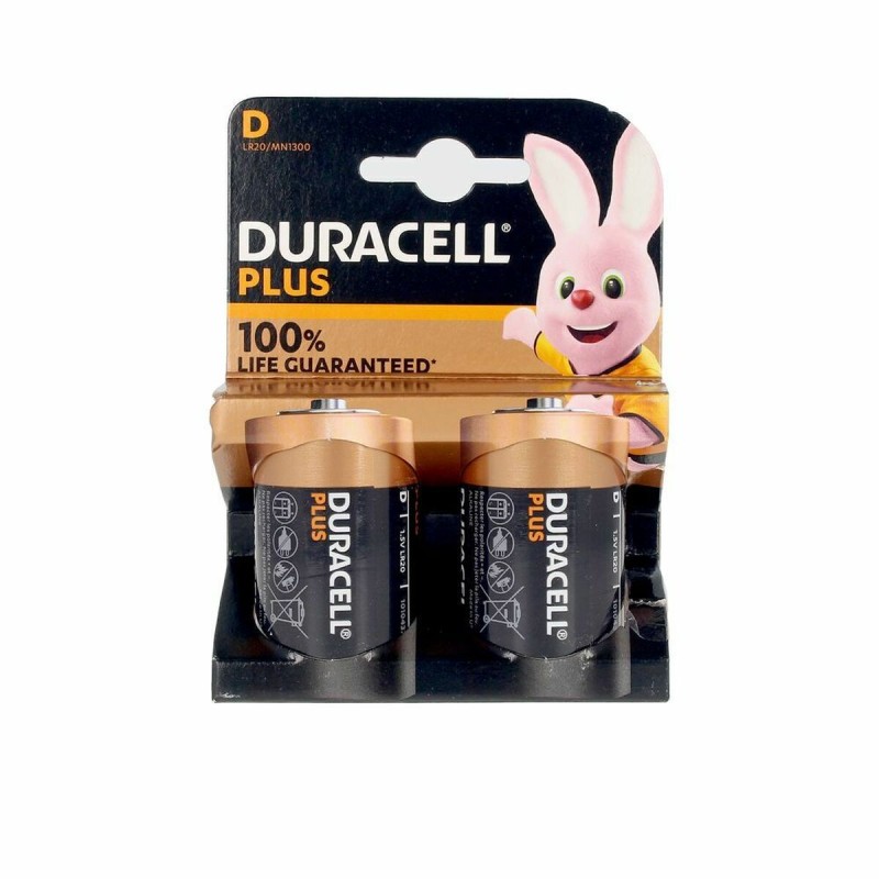 Alkali-Mangan-Batterie LR20 DURACELL Plus Power D 1,5 V