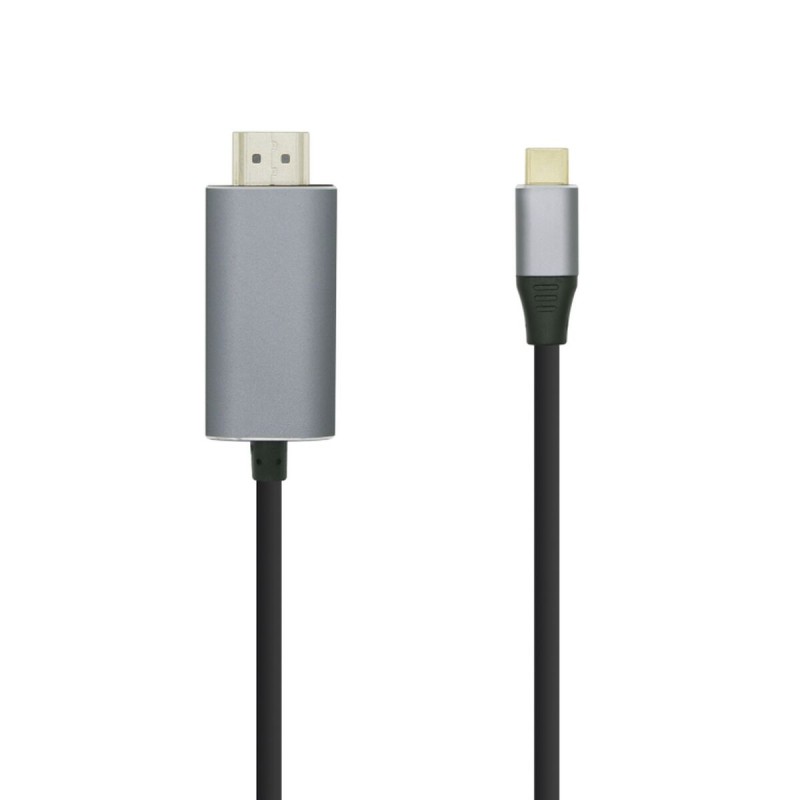 USB-C zu HDMI-Kabel Aisens Schwarz 1,8 m 4K Ultra HD