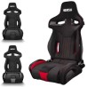 Sitzplatz Sparco R333 Schwarz/Grau