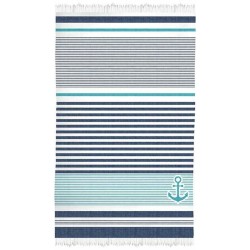 Strandbadetuch Secaneta Thema 100 x 160 cm Jacquard