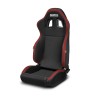 Rennsport-Sitz Sparco R100 Schwarz/Rot